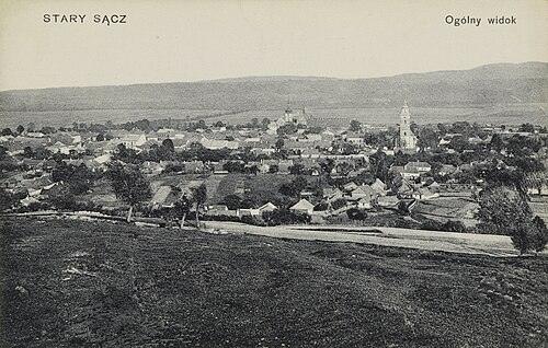 Ogólny widok miasta w latach 1920–1922